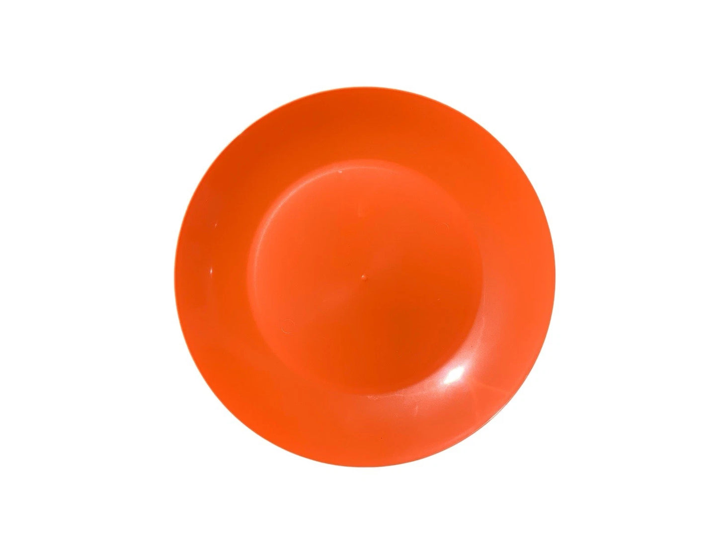 2er Set bunte Plastikteller – Ø 26cm – Ideal für Picknick & Grillpartys