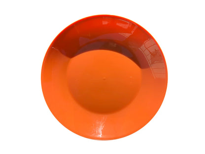 4er Set bunte Plastikteller – Ø 18cm – Ideal für Camping & Picknick