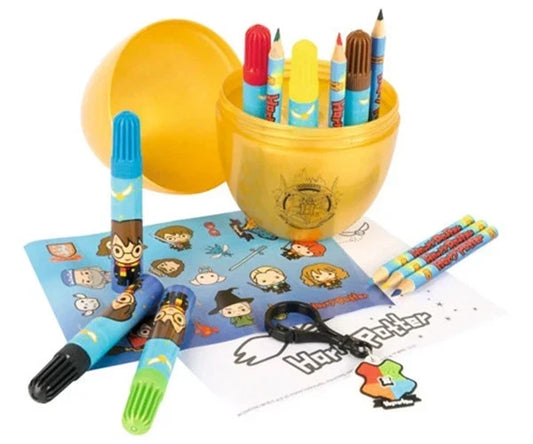 Harry Potter Schreibwarense<wbr/>t im Überraschungse<wbr/>i Malset Kreativ Ei Geschenk