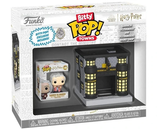 Funko Bitty POP Town Harry Potter Ollivanders Laden Zauberstab Geschäft Figur